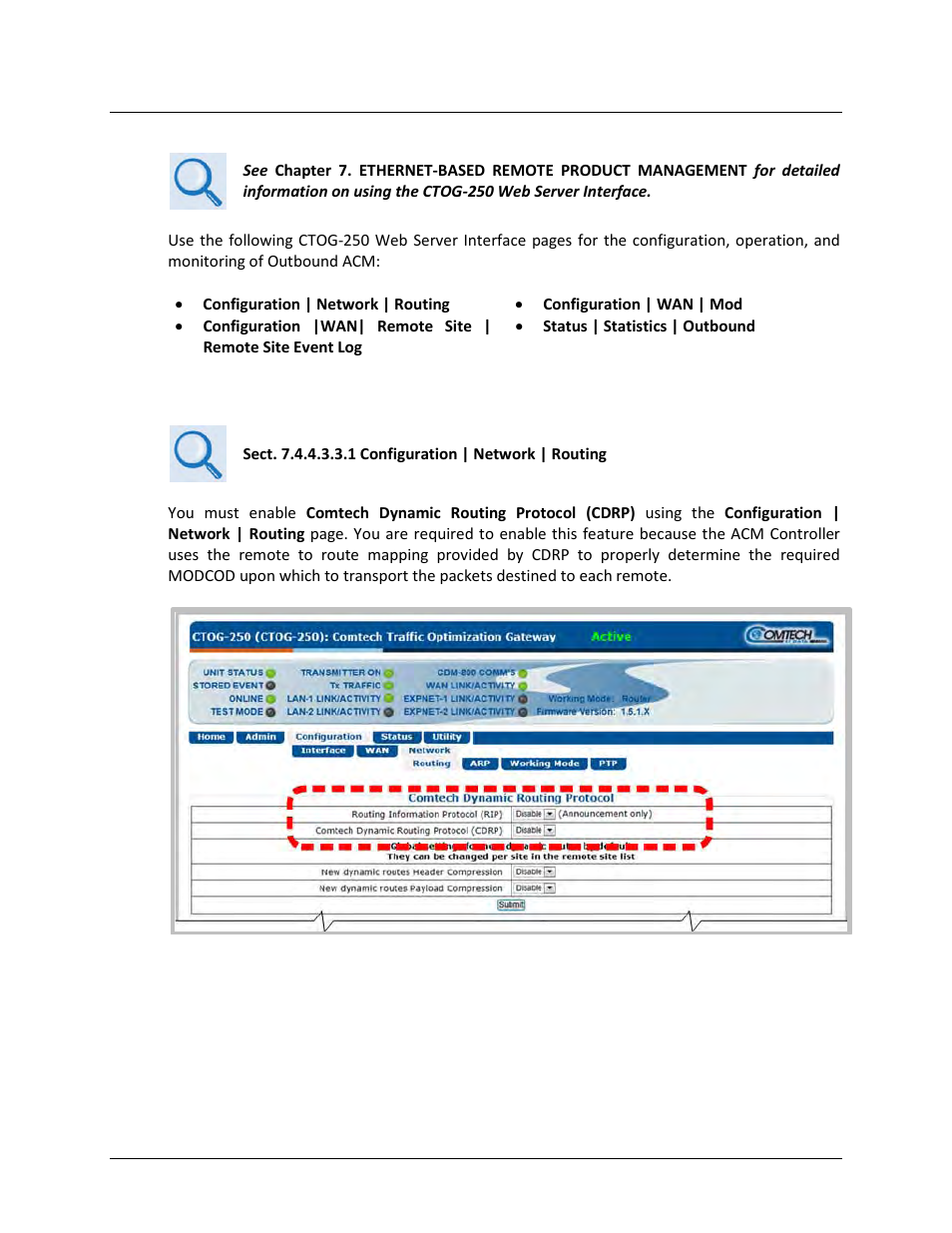 Comtech EF Data CTOG-250 User Manual | Page 231 / 236