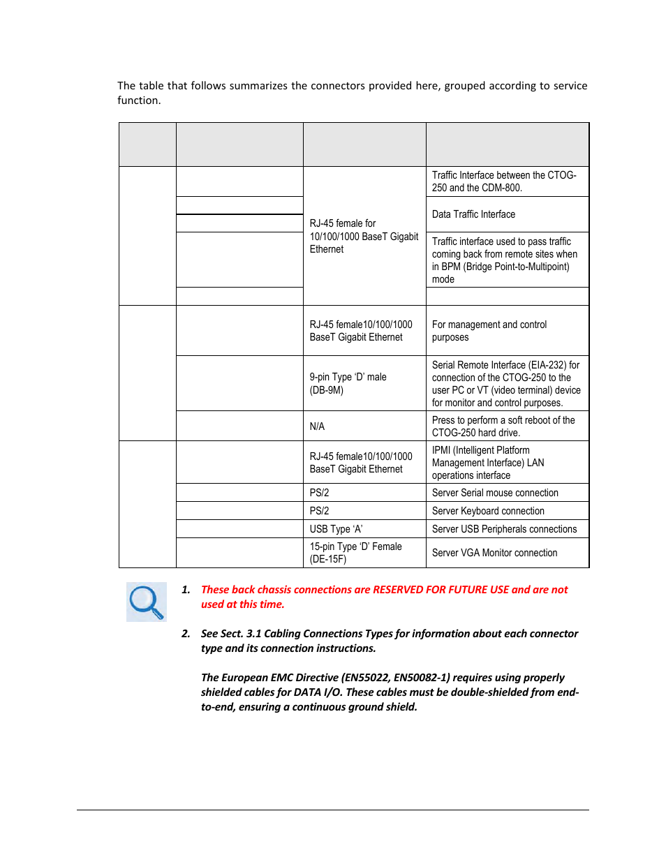 Comtech EF Data CTOG-250 User Manual | Page 56 / 236