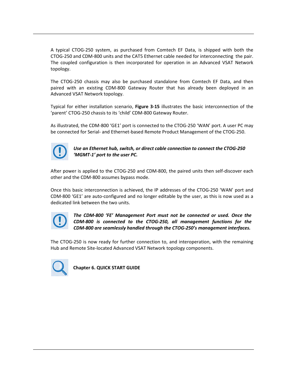 Comtech EF Data CTOG-250 User Manual | Page 69 / 236