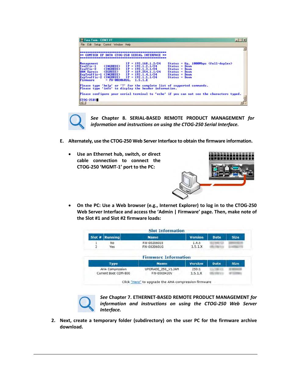 Comtech EF Data CTOG-250 User Manual | Page 73 / 236