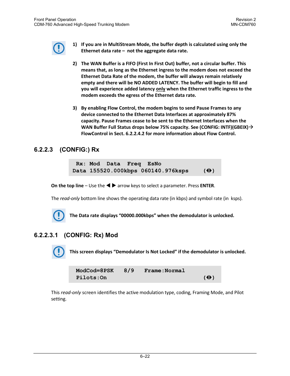 Comtech EF Data CDM-760 User Manual | Page 108 / 416