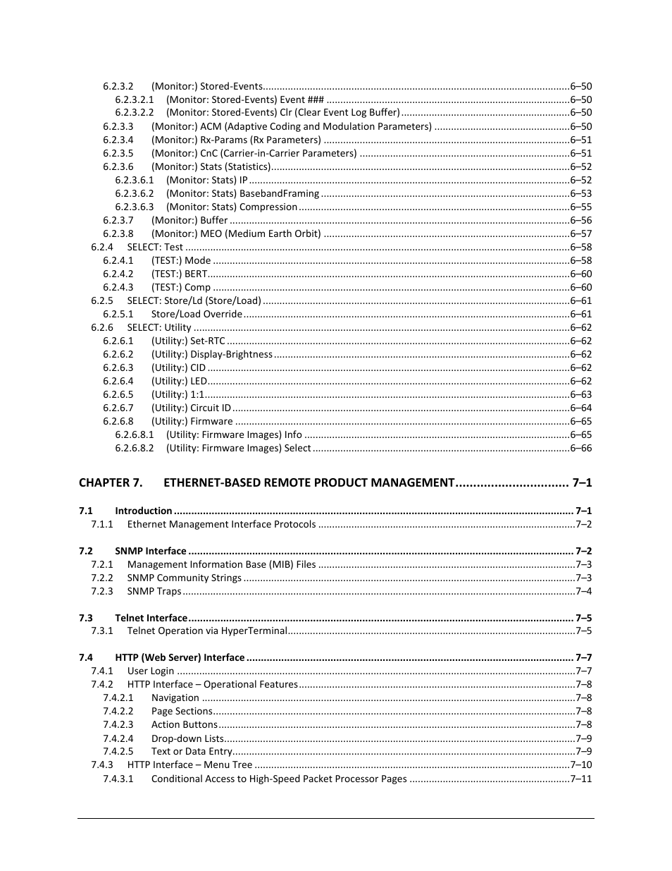 Comtech EF Data CDM-760 User Manual | Page 11 / 416
