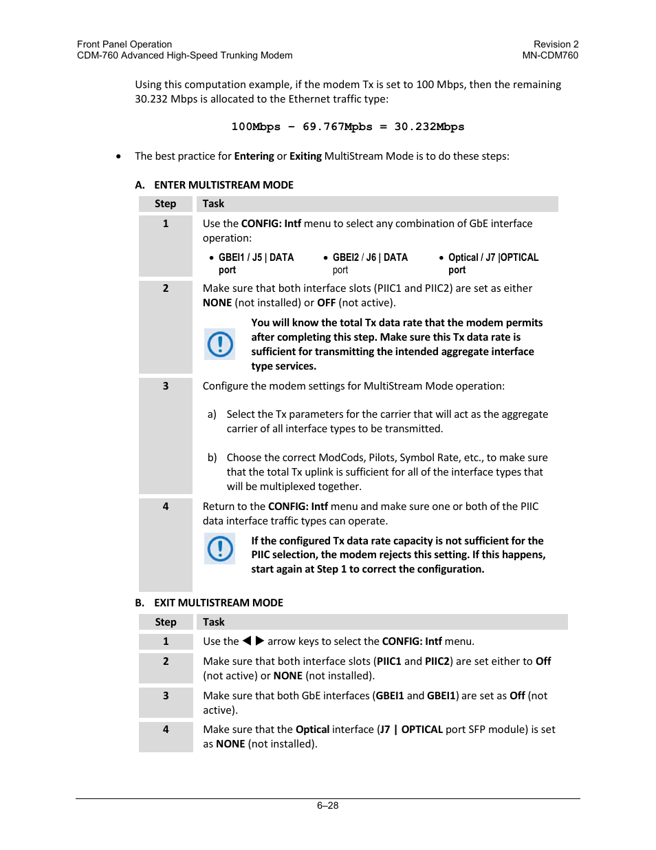 Comtech EF Data CDM-760 User Manual | Page 114 / 416
