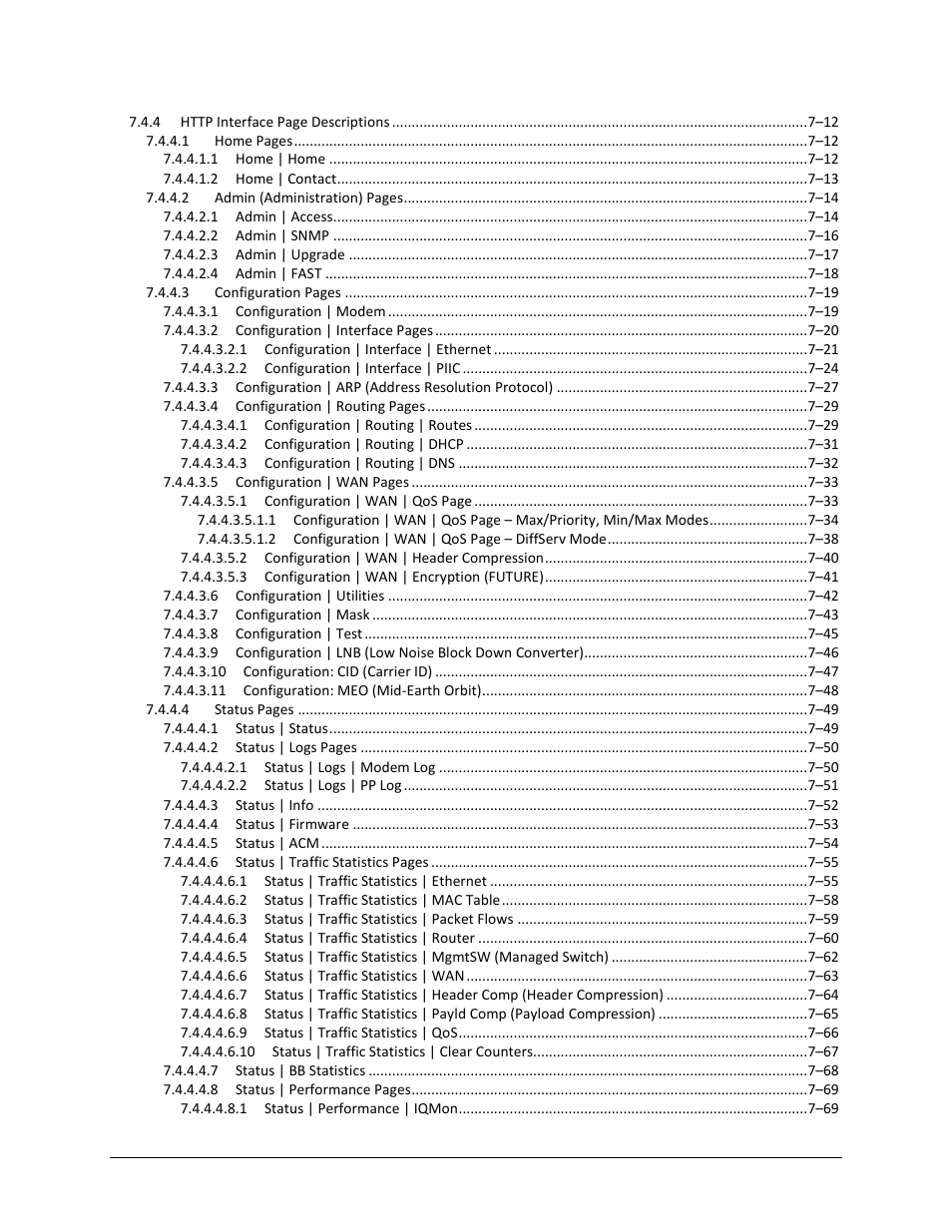 Comtech EF Data CDM-760 User Manual | Page 12 / 416