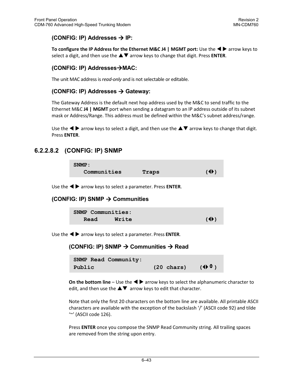 Comtech EF Data CDM-760 User Manual | Page 129 / 416
