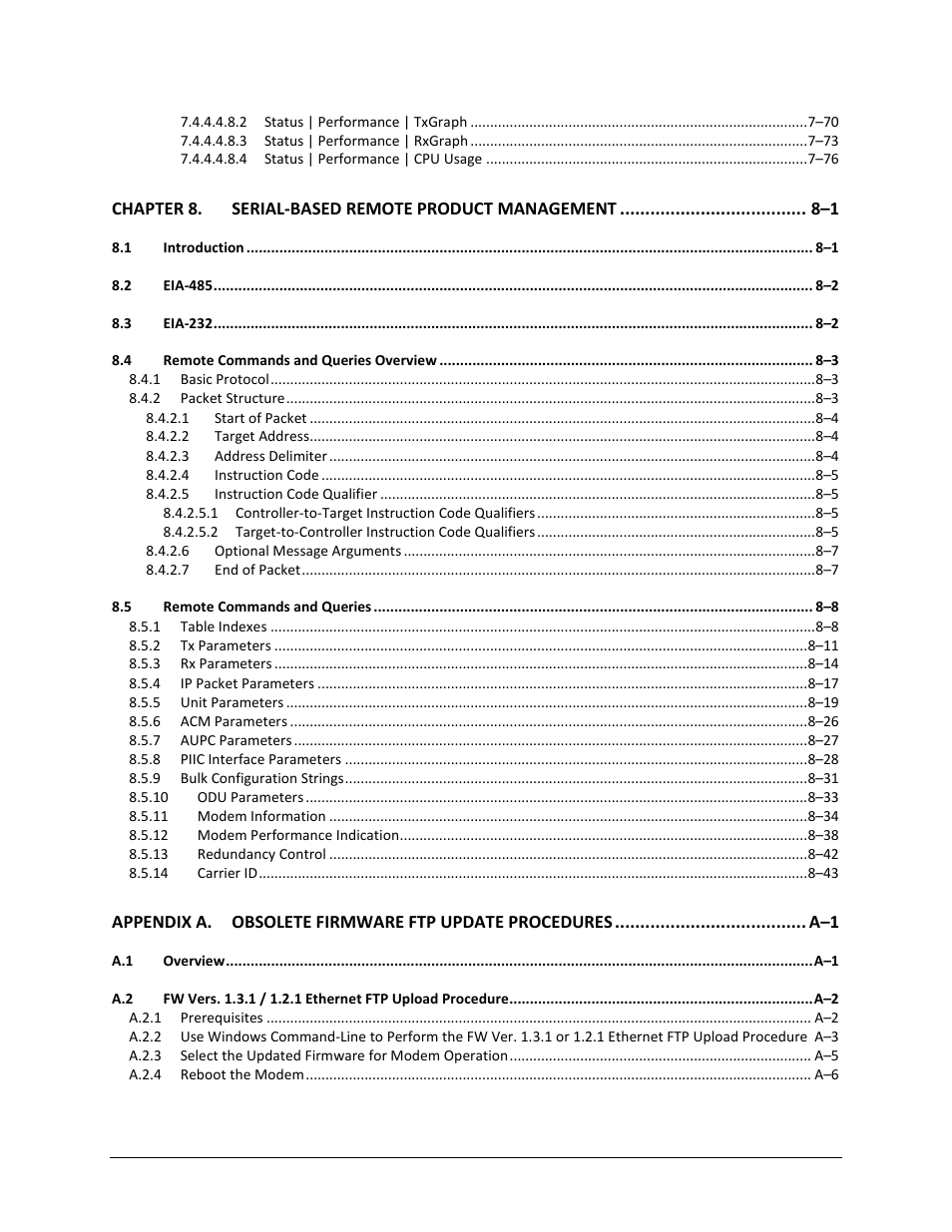 Comtech EF Data CDM-760 User Manual | Page 13 / 416
