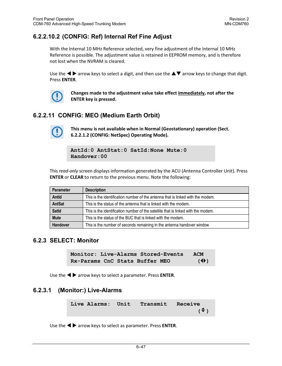 Comtech EF Data CDM-760 User Manual | Page 133 / 416