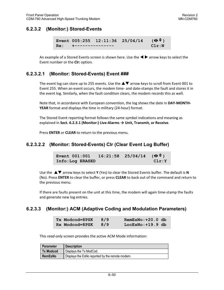 Comtech EF Data CDM-760 User Manual | Page 136 / 416