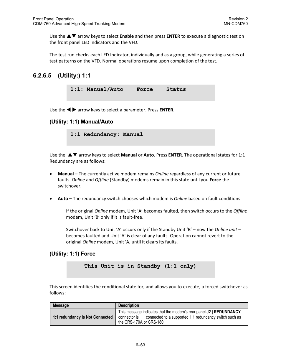 Comtech EF Data CDM-760 User Manual | Page 149 / 416