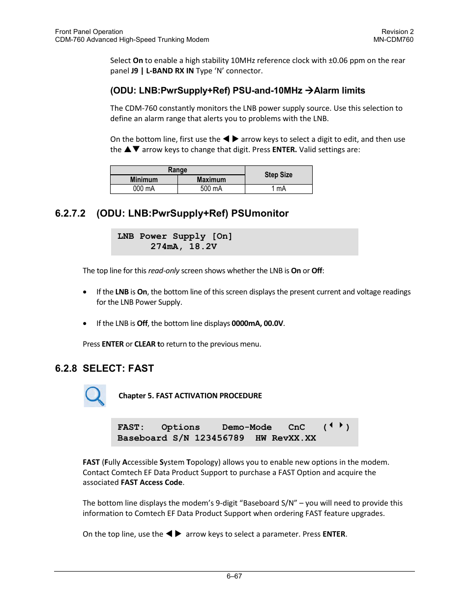 Comtech EF Data CDM-760 User Manual | Page 153 / 416