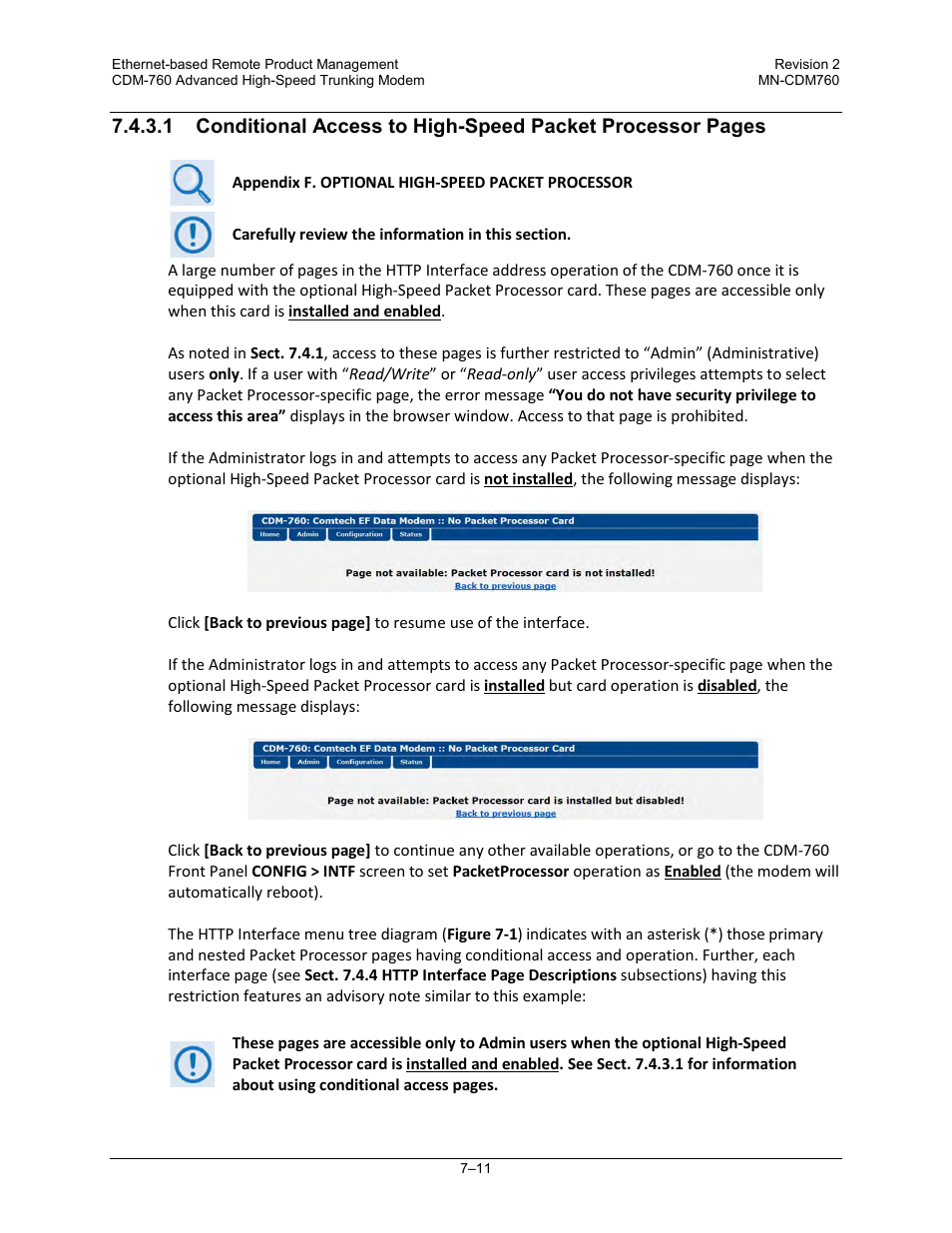 Comtech EF Data CDM-760 User Manual | Page 169 / 416