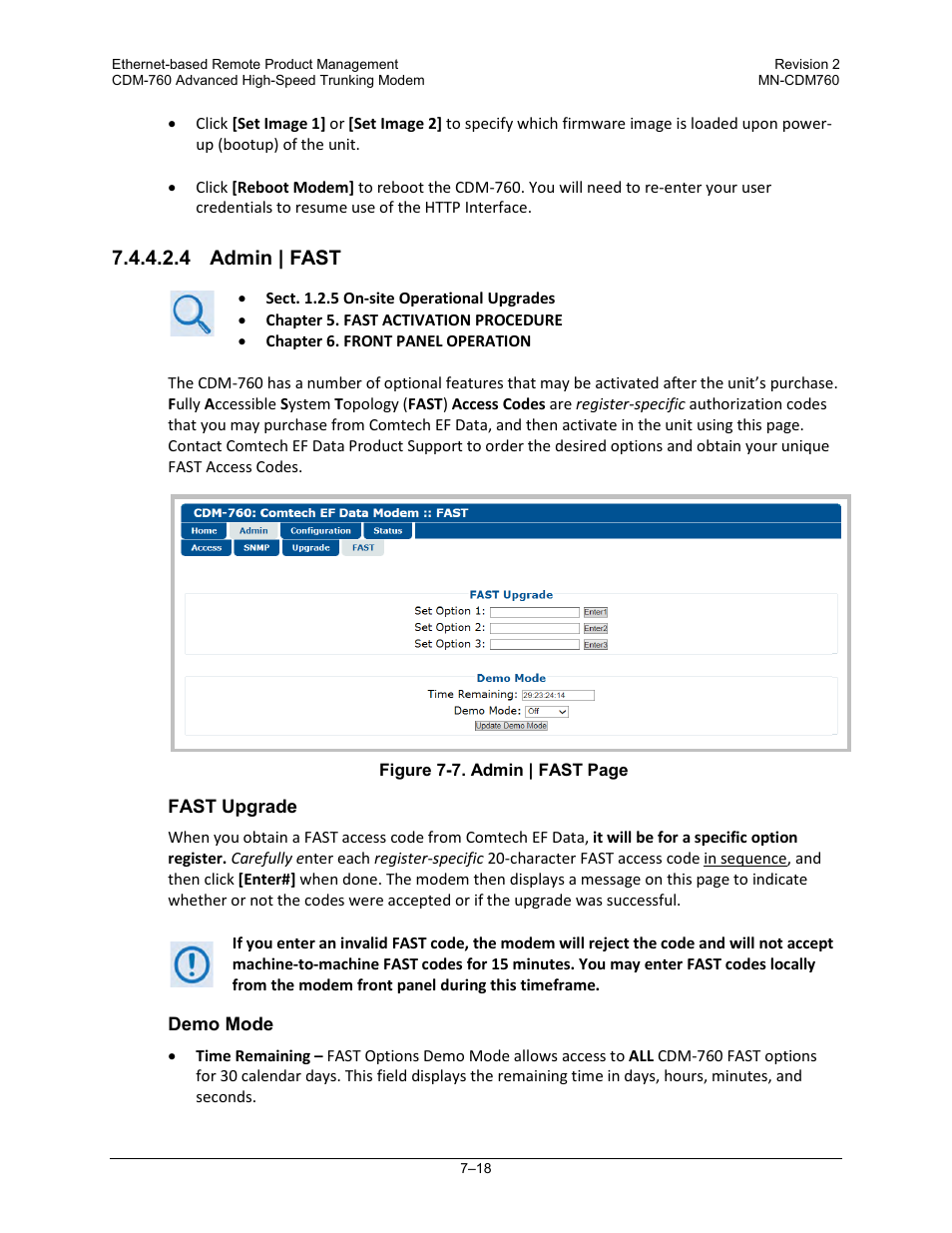 Comtech EF Data CDM-760 User Manual | Page 176 / 416