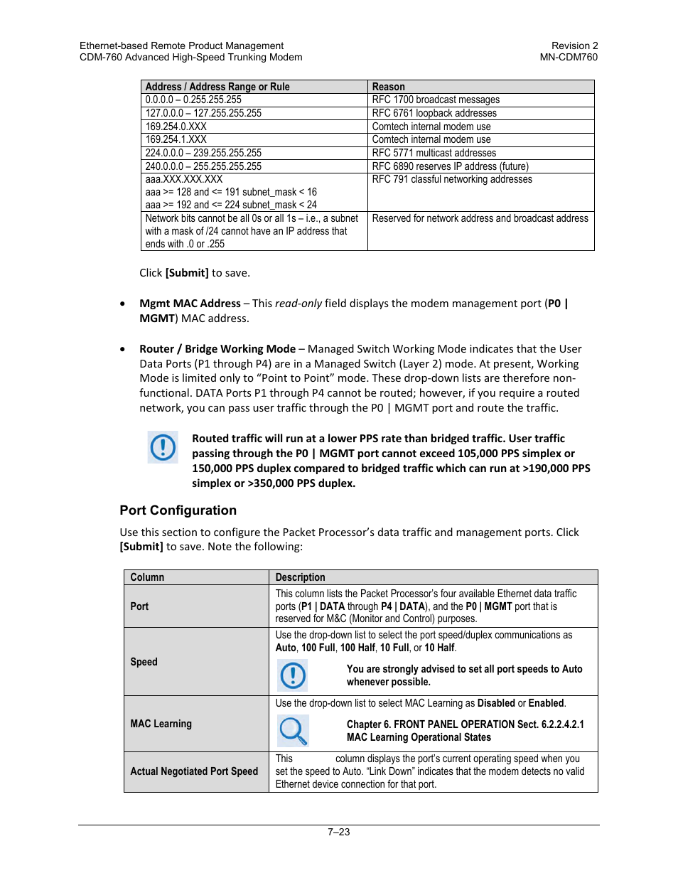 Comtech EF Data CDM-760 User Manual | Page 181 / 416