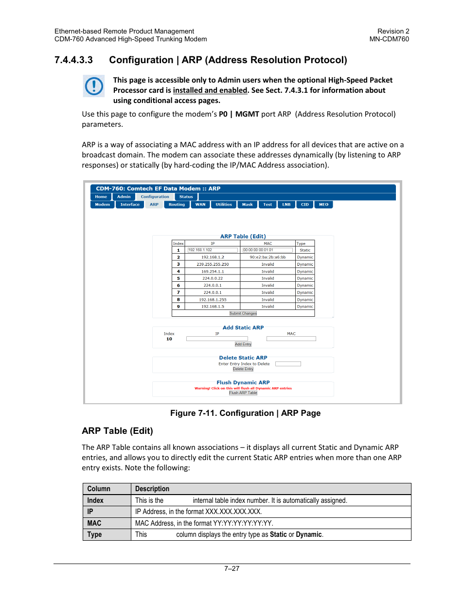 Comtech EF Data CDM-760 User Manual | Page 185 / 416