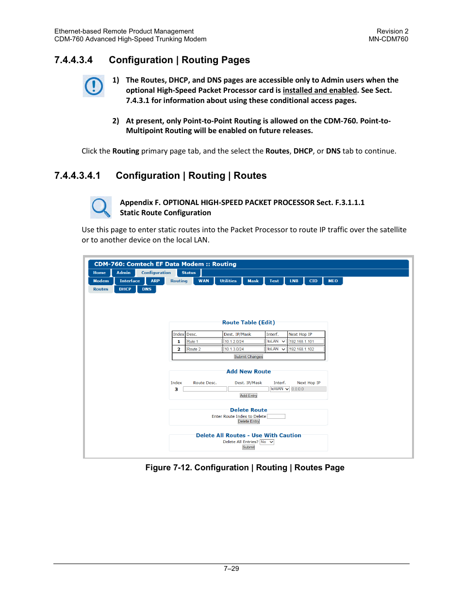 Comtech EF Data CDM-760 User Manual | Page 187 / 416