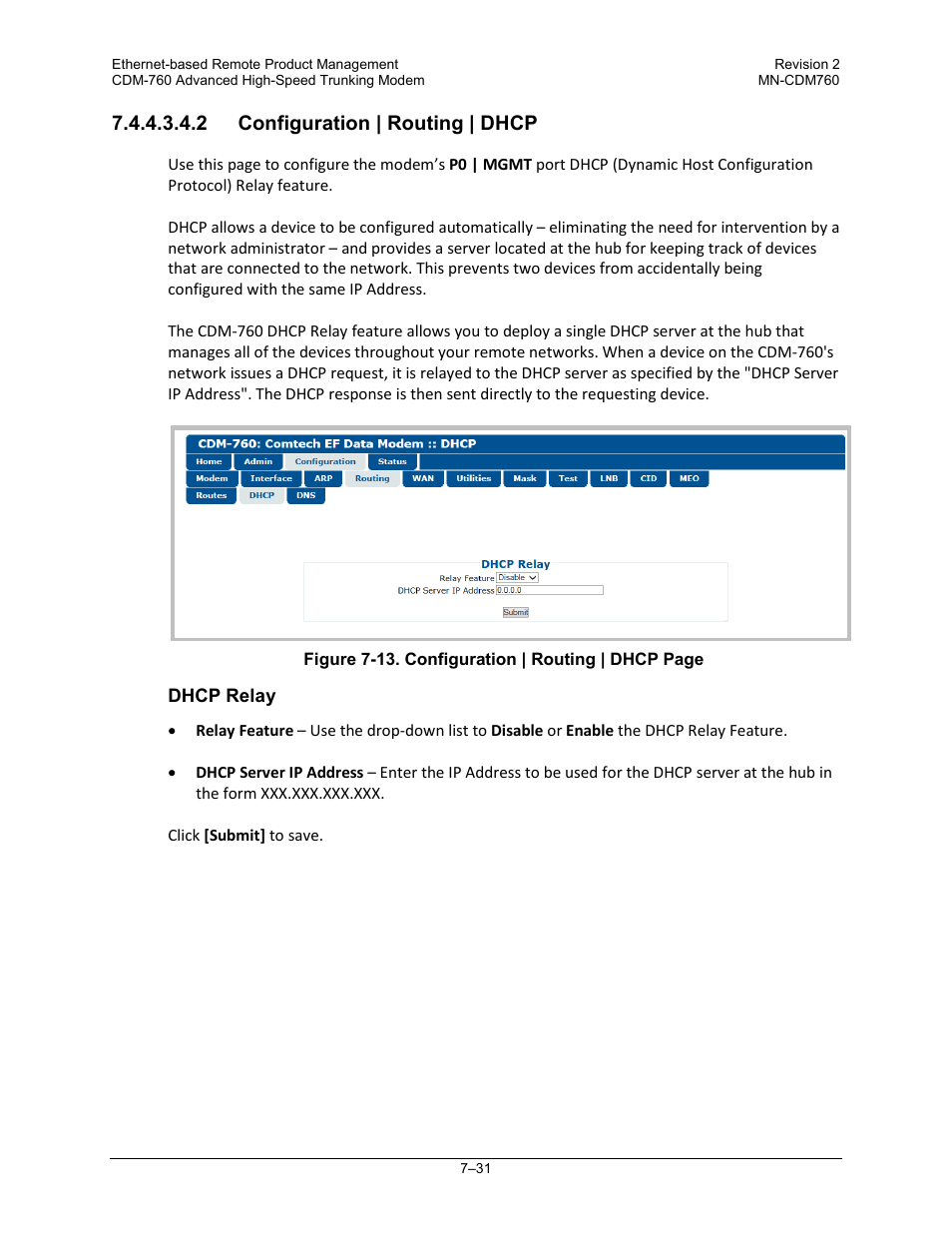 Comtech EF Data CDM-760 User Manual | Page 189 / 416