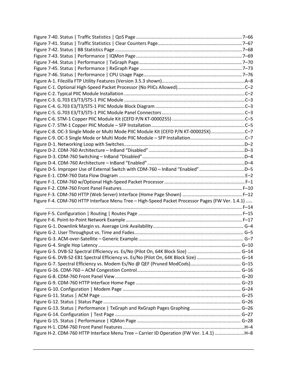 Comtech EF Data CDM-760 User Manual | Page 19 / 416