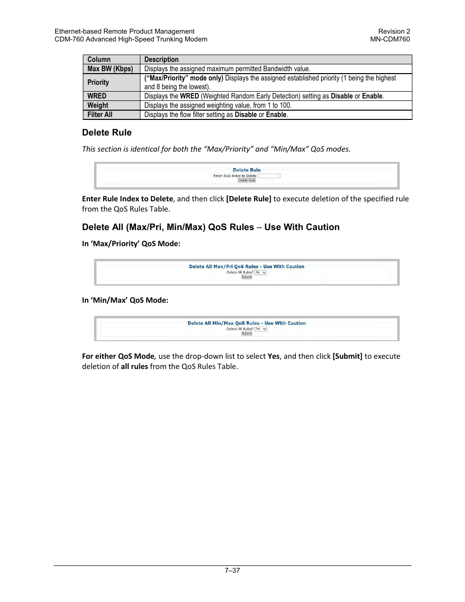 Comtech EF Data CDM-760 User Manual | Page 195 / 416