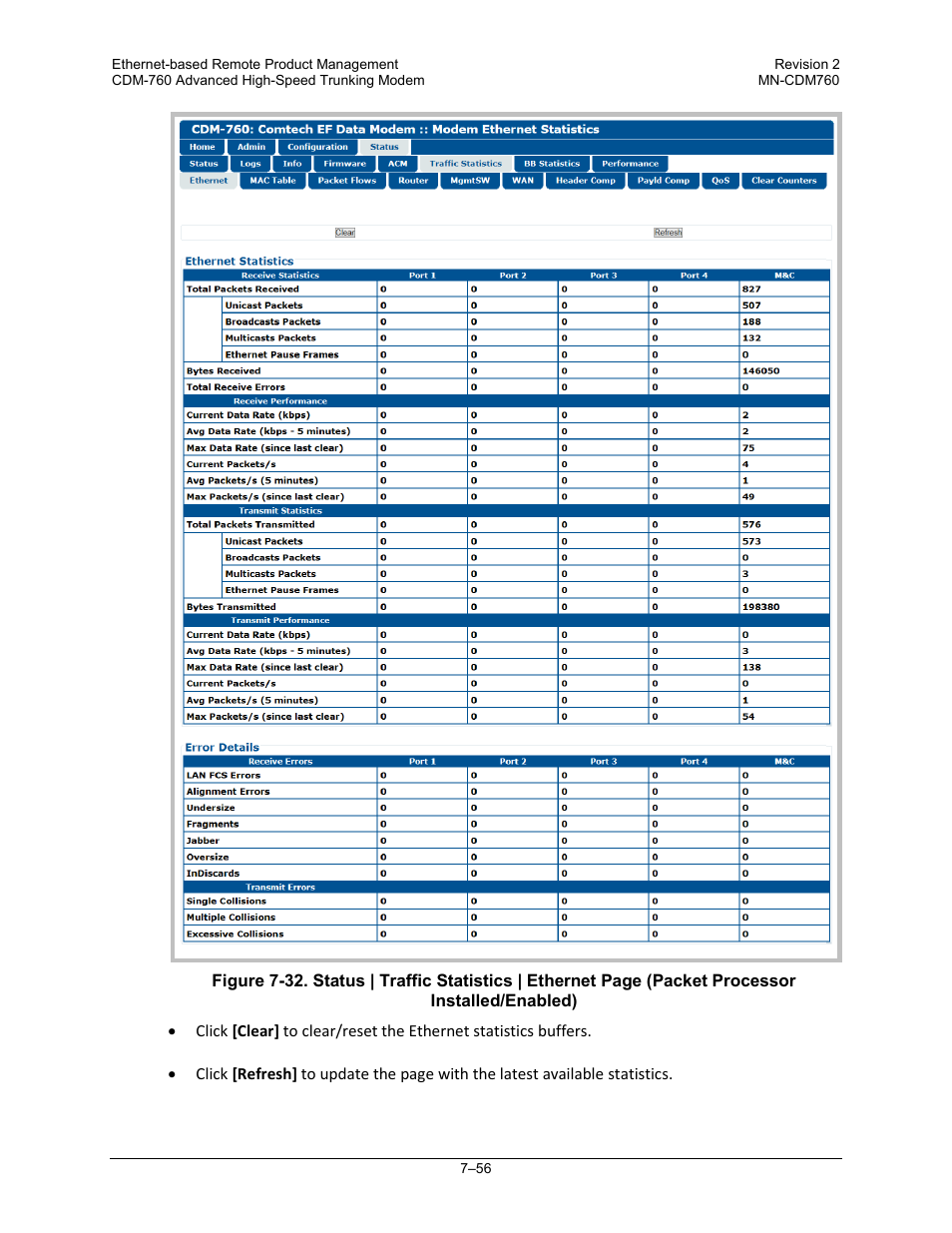 Comtech EF Data CDM-760 User Manual | Page 214 / 416