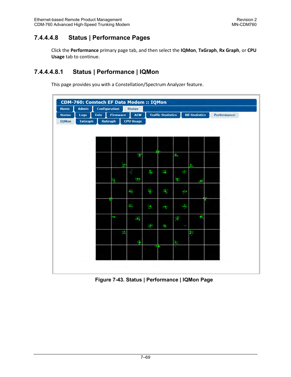 Comtech EF Data CDM-760 User Manual | Page 227 / 416