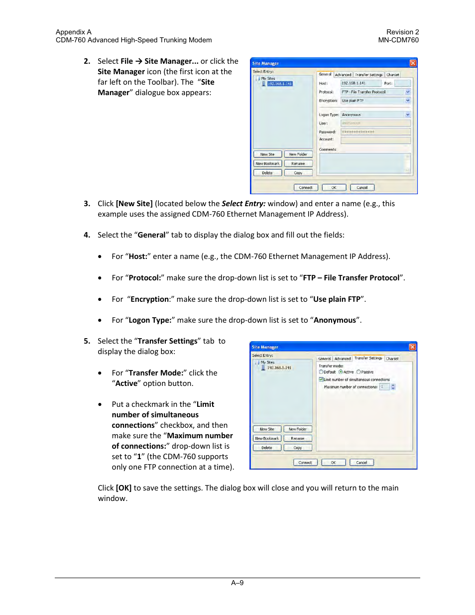 Comtech EF Data CDM-760 User Manual | Page 287 / 416