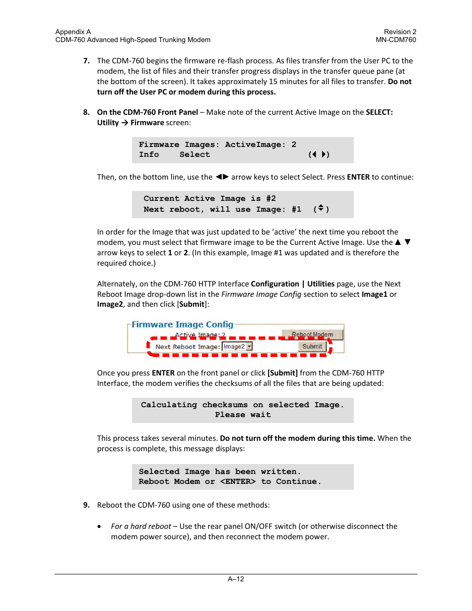 Comtech EF Data CDM-760 User Manual | Page 290 / 416