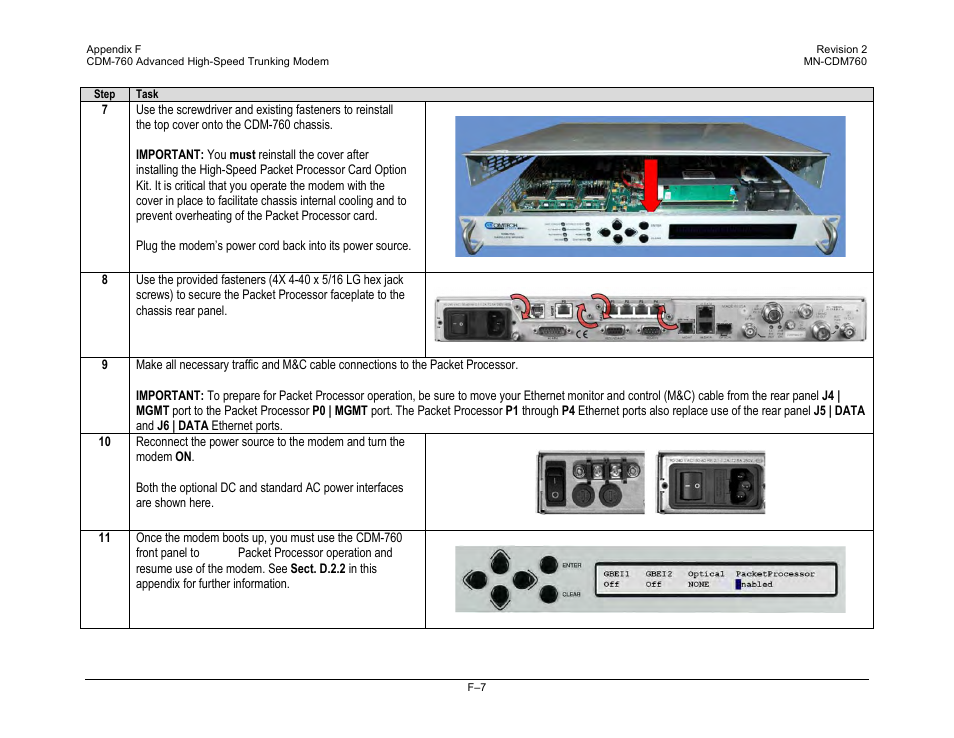 Comtech EF Data CDM-760 User Manual | Page 321 / 416