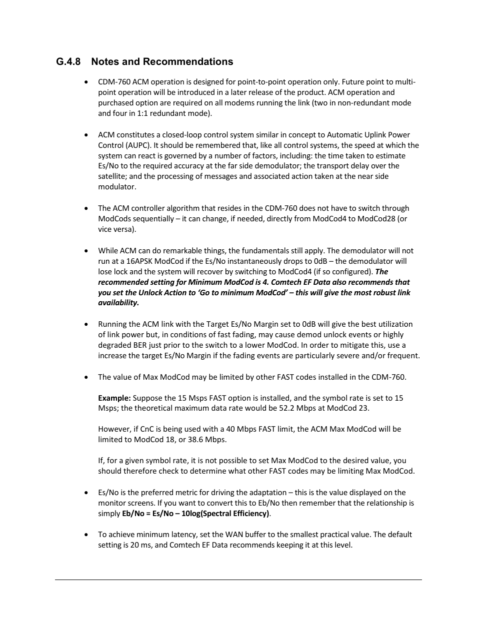 Comtech EF Data CDM-760 User Manual | Page 351 / 416