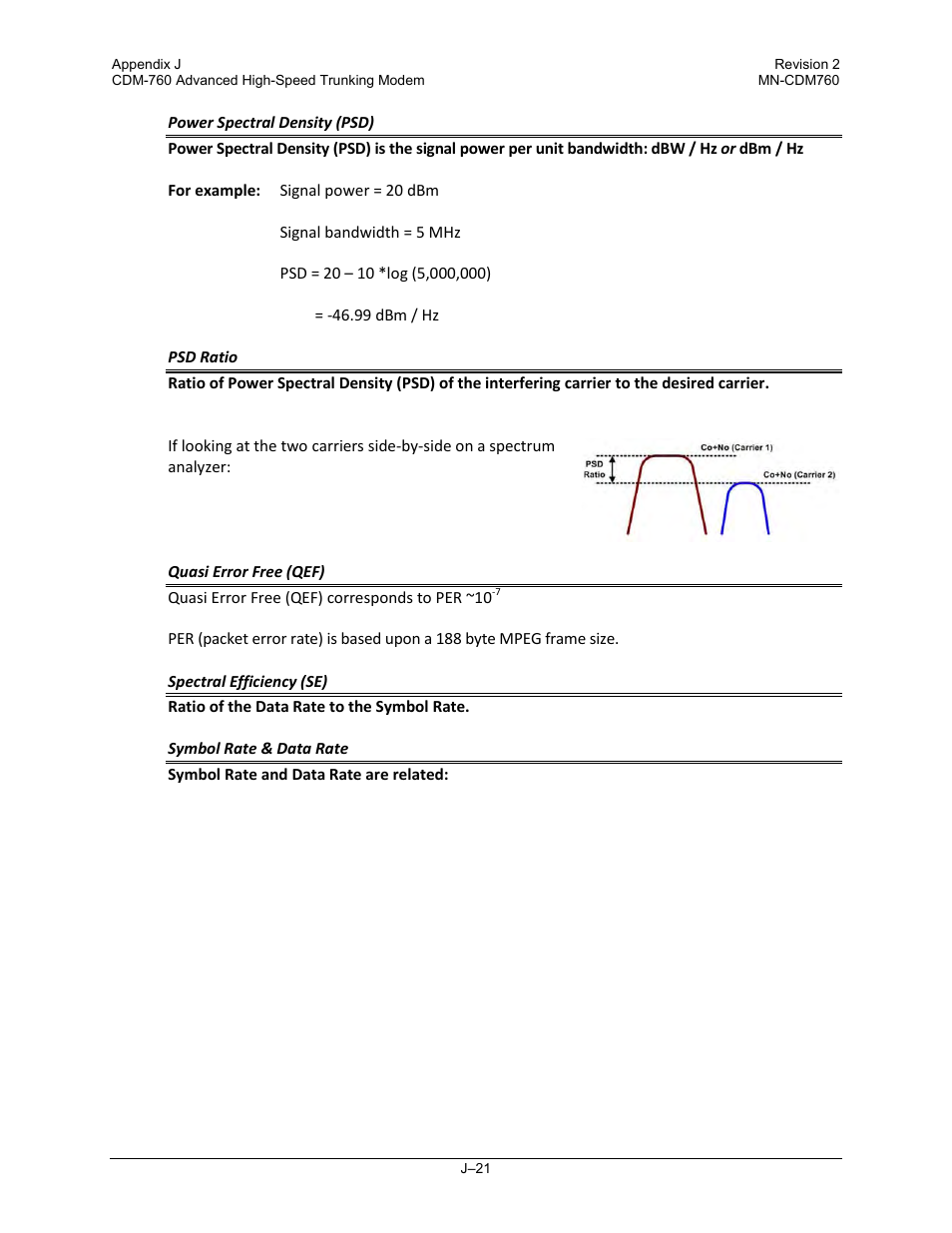Comtech EF Data CDM-760 User Manual | Page 399 / 416