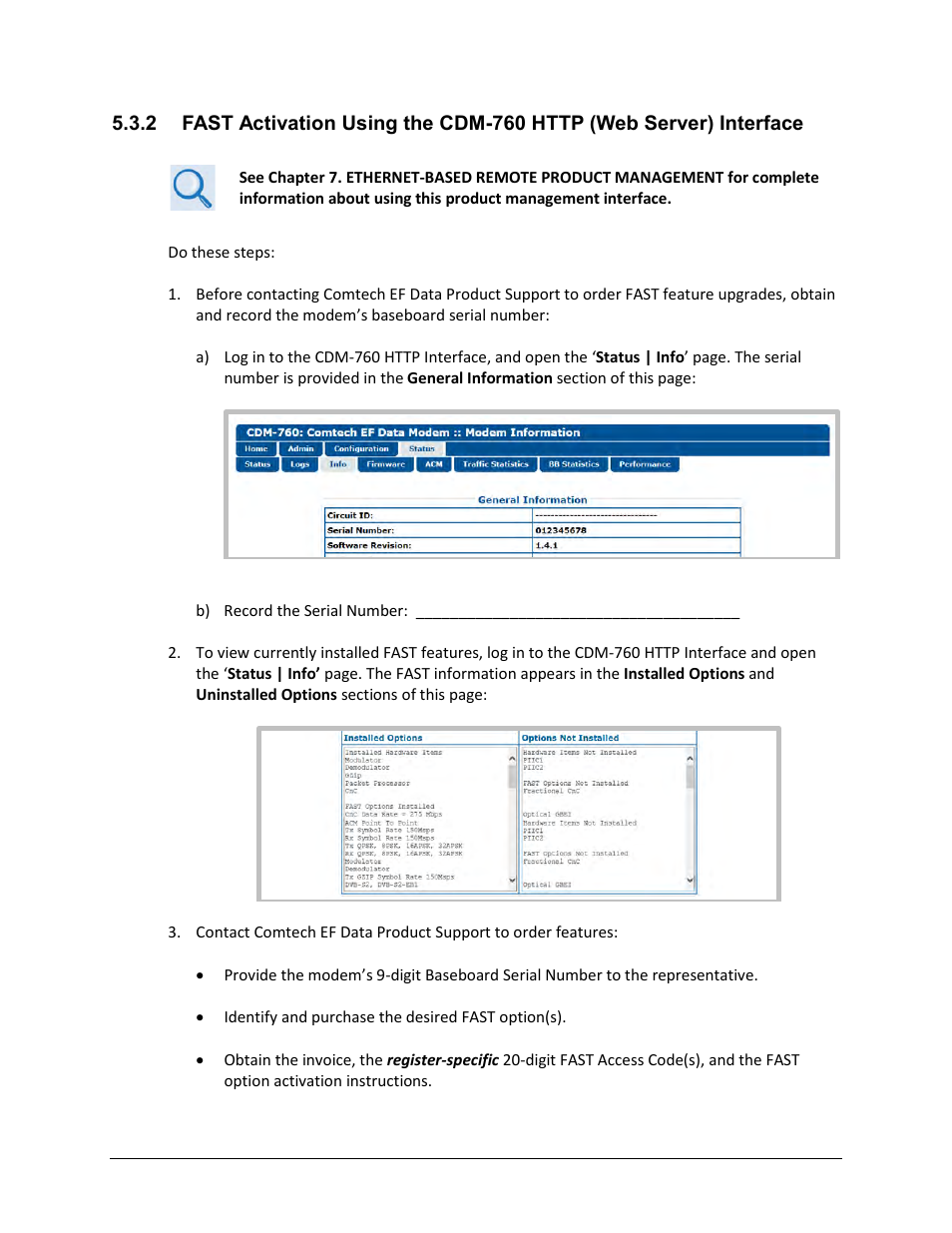 Comtech EF Data CDM-760 User Manual | Page 84 / 416