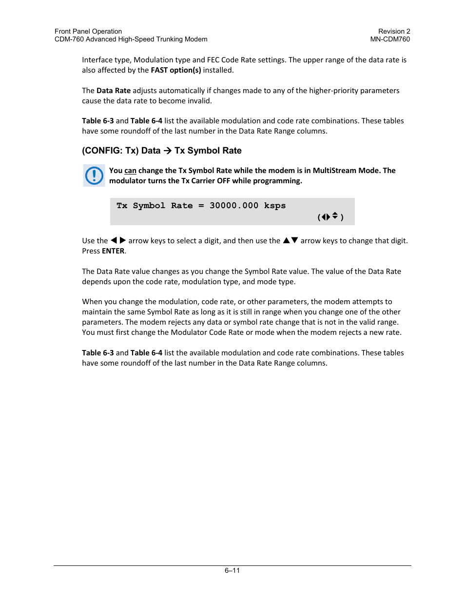 Comtech EF Data CDM-760 User Manual | Page 97 / 416