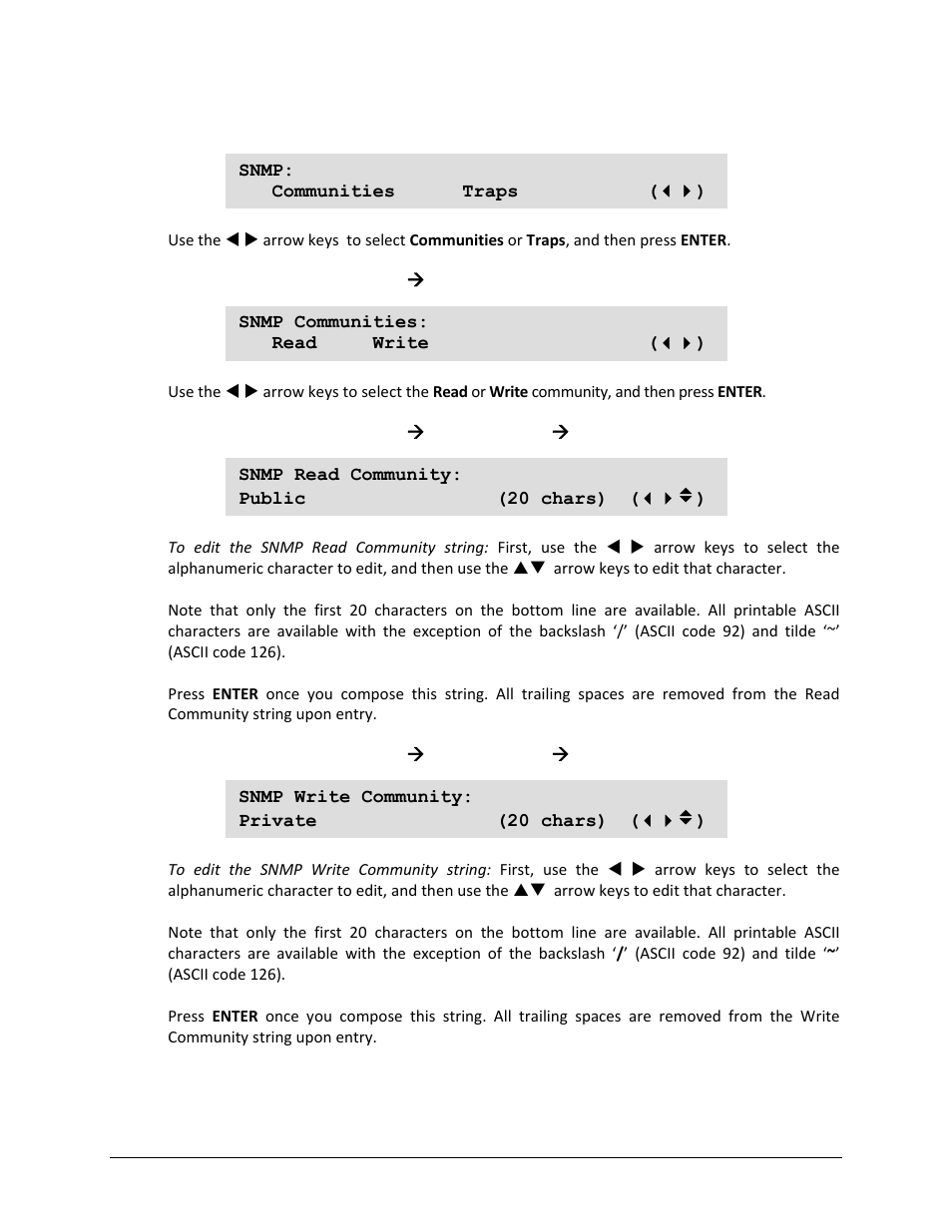 2 (config) ip config: snmp | Comtech EF Data CDM-750 User Manual | Page 116 / 302