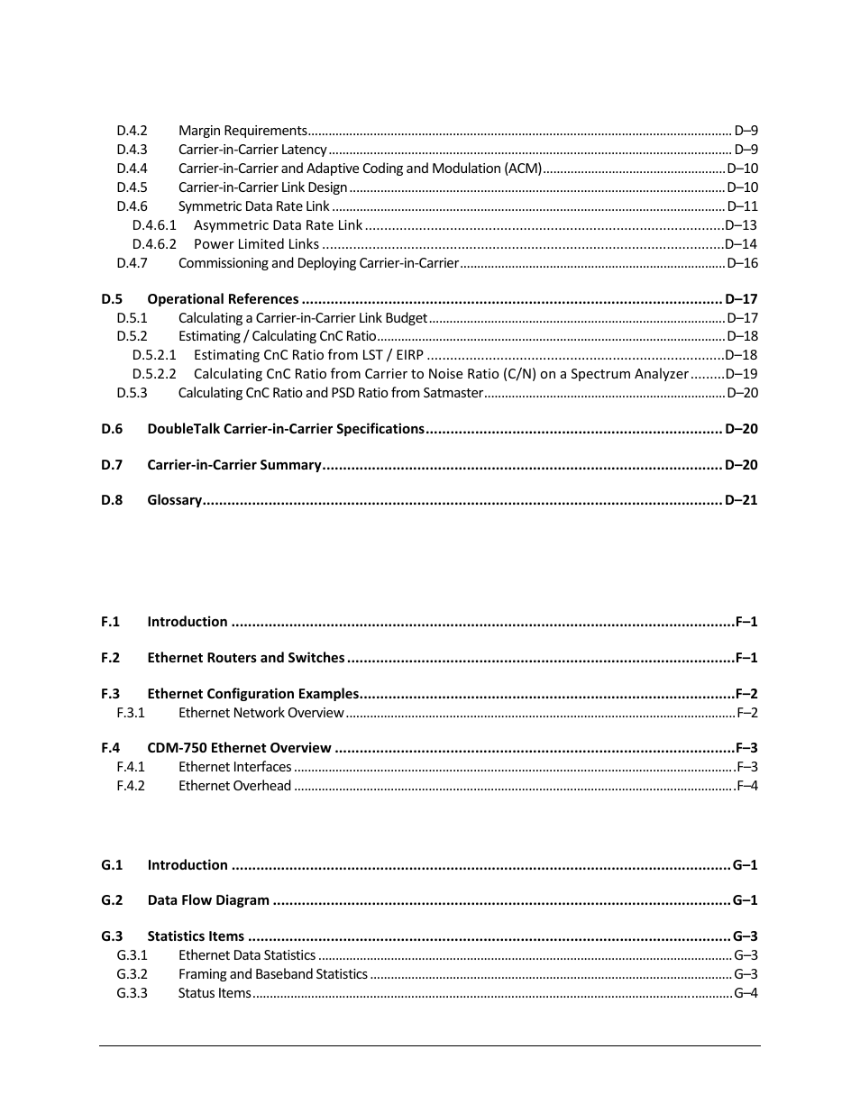 Comtech EF Data CDM-750 User Manual | Page 13 / 302
