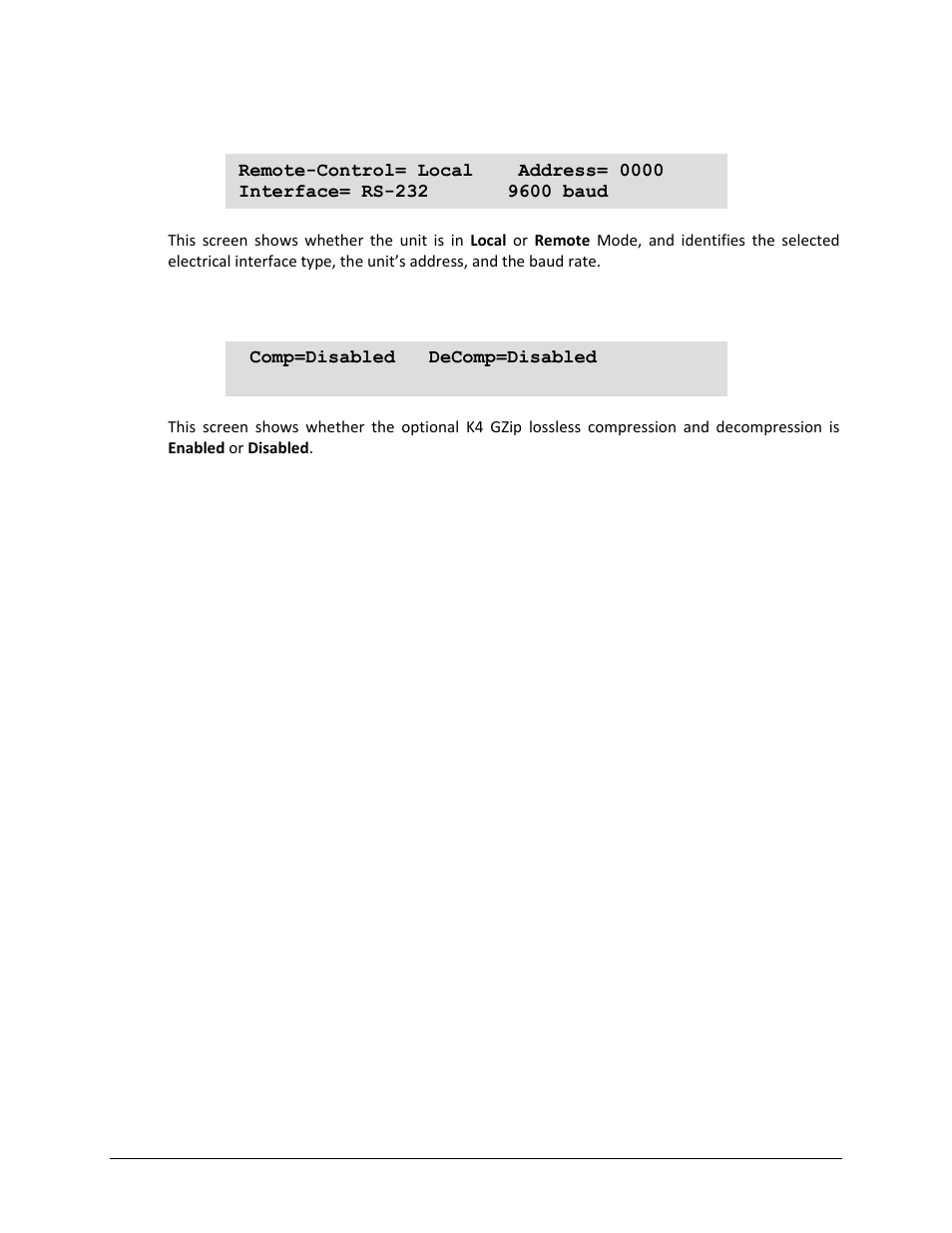 9 info: remote, 10 info: comp | Comtech EF Data CDM-750 User Manual | Page 133 / 302