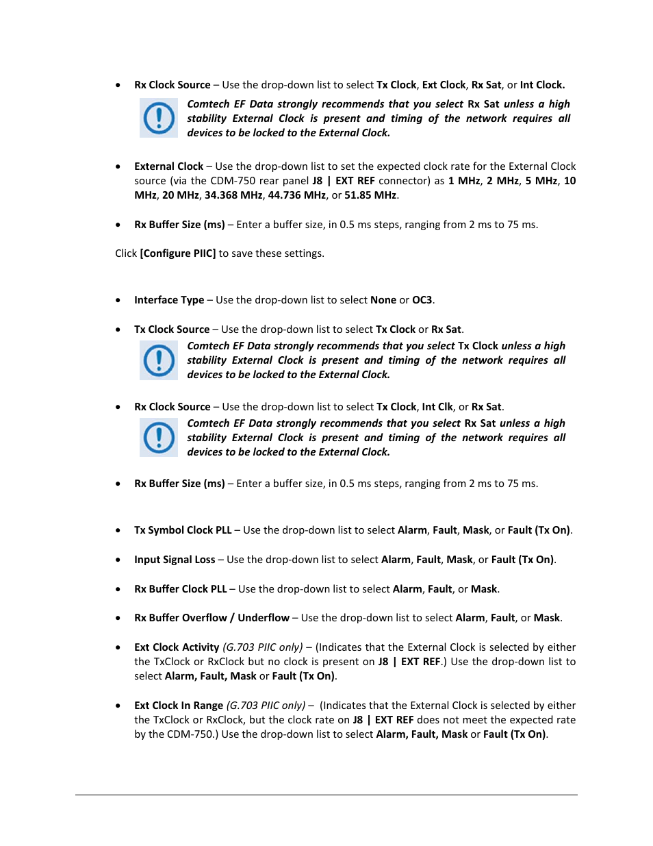 Comtech EF Data CDM-750 User Manual | Page 173 / 302