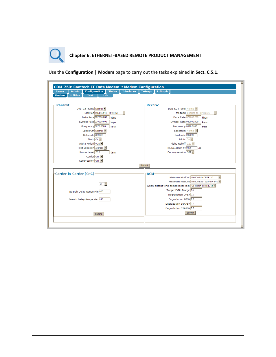 Comtech EF Data CDM-750 User Manual | Page 253 / 302