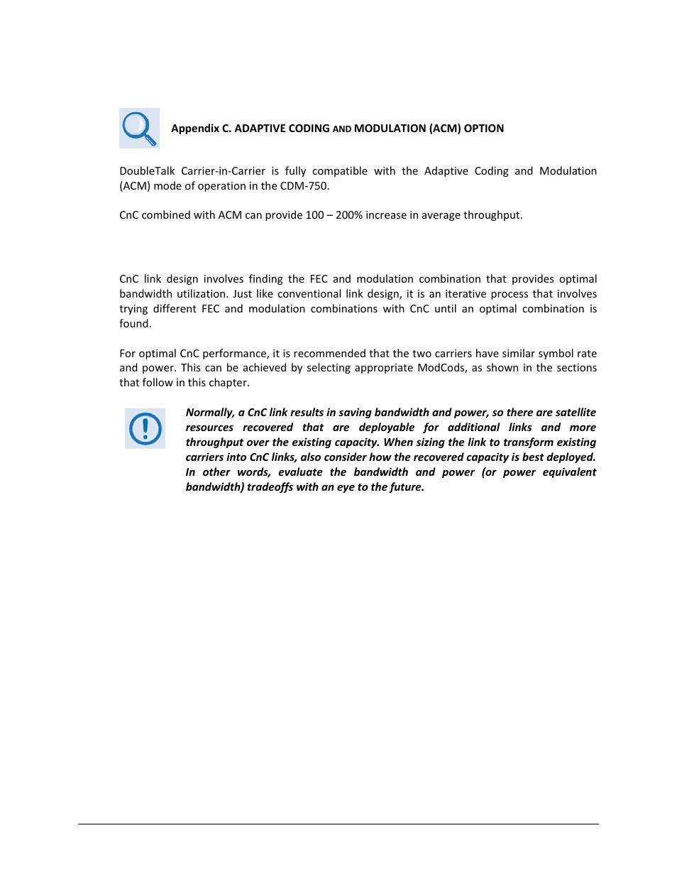 D.4.5 carrier-in-carrier link design | Comtech EF Data CDM-750 User Manual | Page 268 / 302