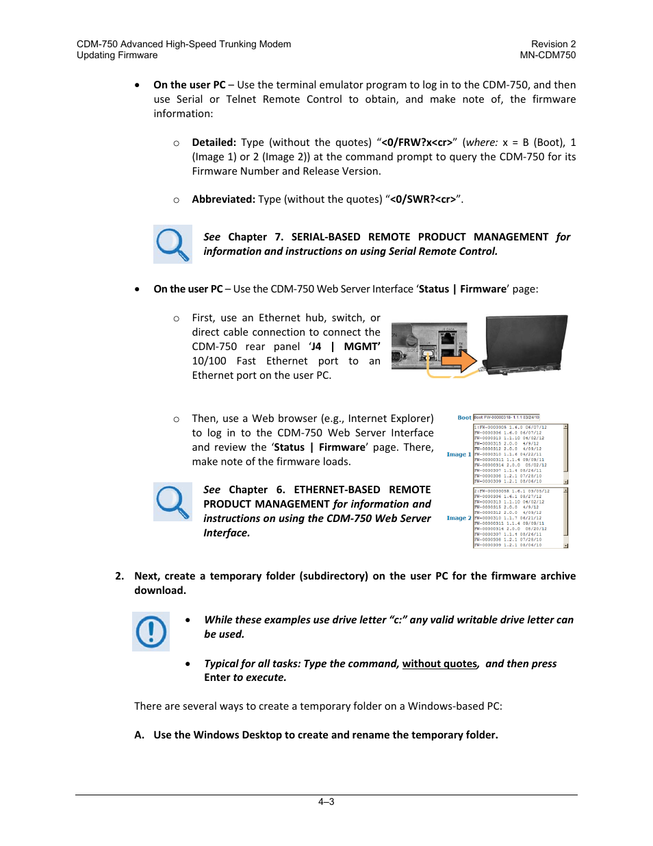 Comtech EF Data CDM-750 User Manual | Page 69 / 302