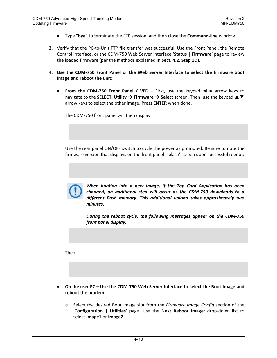 Comtech EF Data CDM-750 User Manual | Page 76 / 302