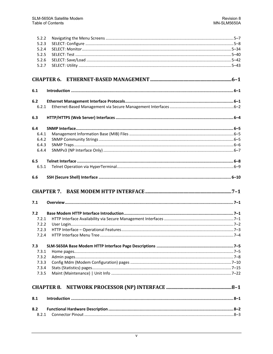 Comtech EF Data SLM-5650A User Manual | Page 13 / 420