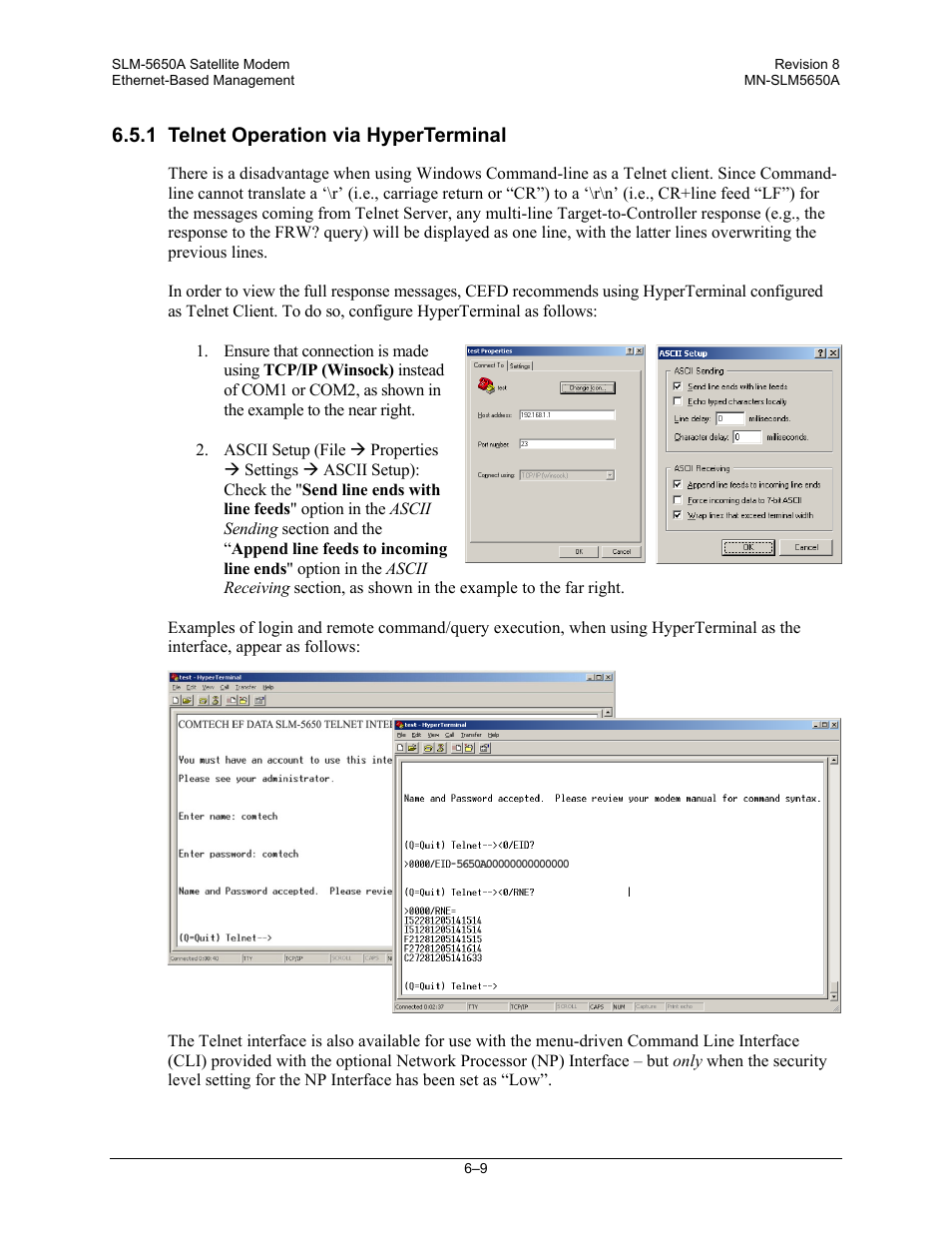 Comtech EF Data SLM-5650A User Manual | Page 139 / 420