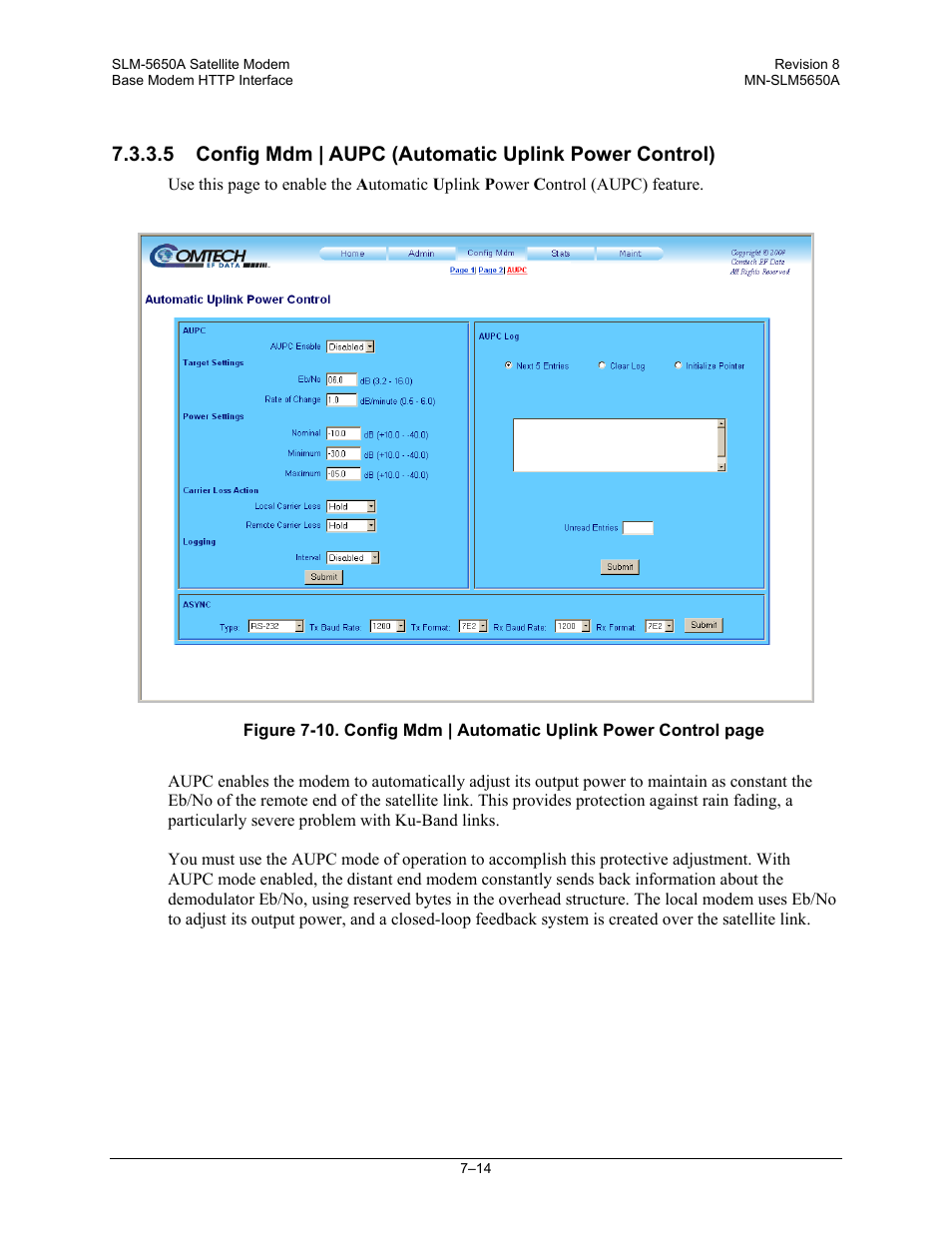 Comtech EF Data SLM-5650A User Manual | Page 154 / 420