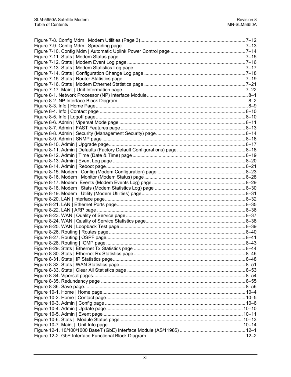 Comtech EF Data SLM-5650A User Manual | Page 20 / 420