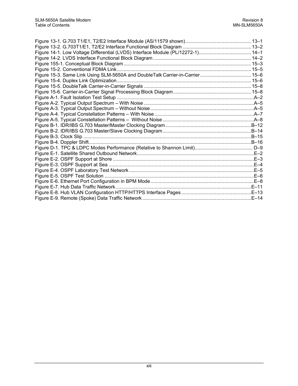 Comtech EF Data SLM-5650A User Manual | Page 21 / 420