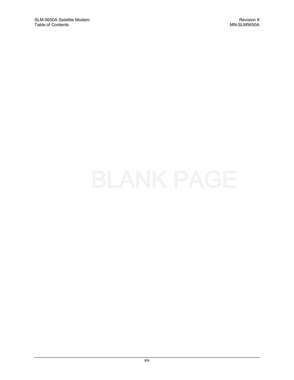 Blank page | Comtech EF Data SLM-5650A User Manual | Page 22 / 420