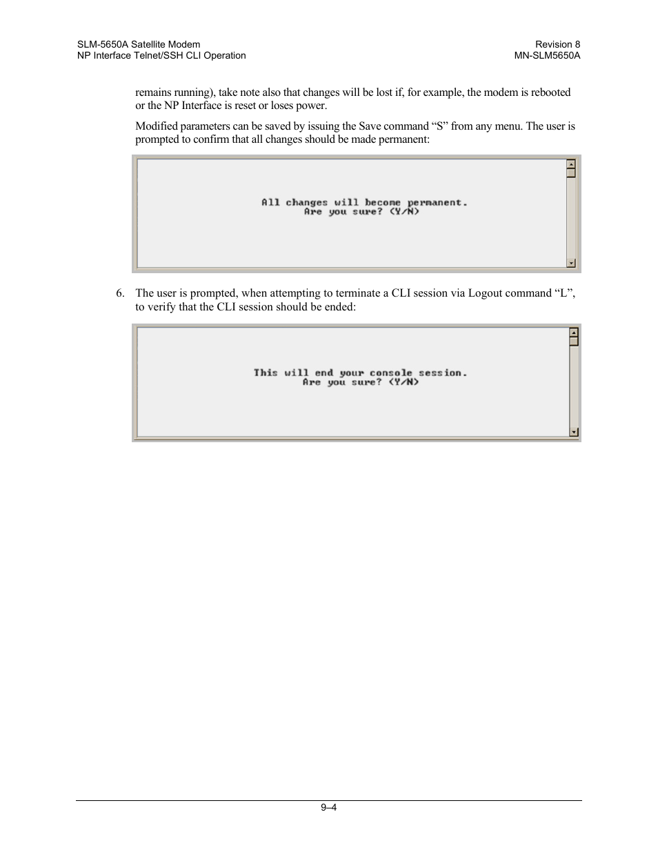 Comtech EF Data SLM-5650A User Manual | Page 222 / 420