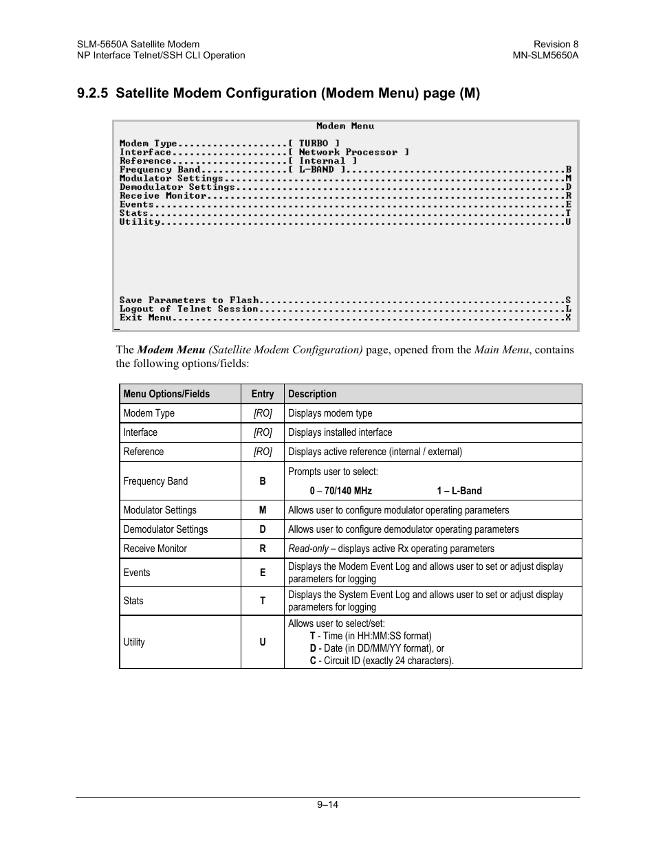 Comtech EF Data SLM-5650A User Manual | Page 232 / 420