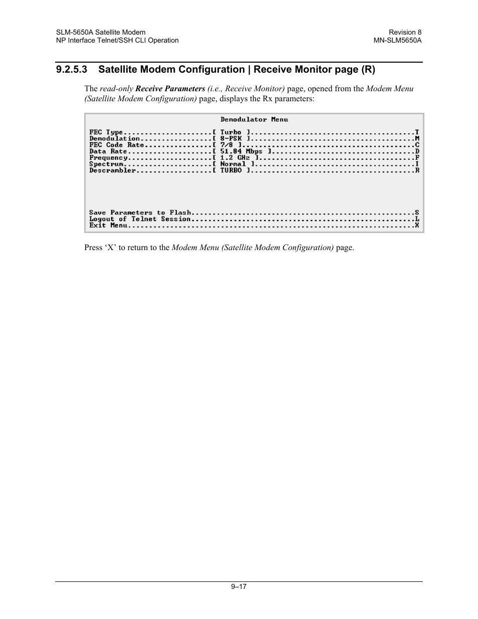 Comtech EF Data SLM-5650A User Manual | Page 235 / 420