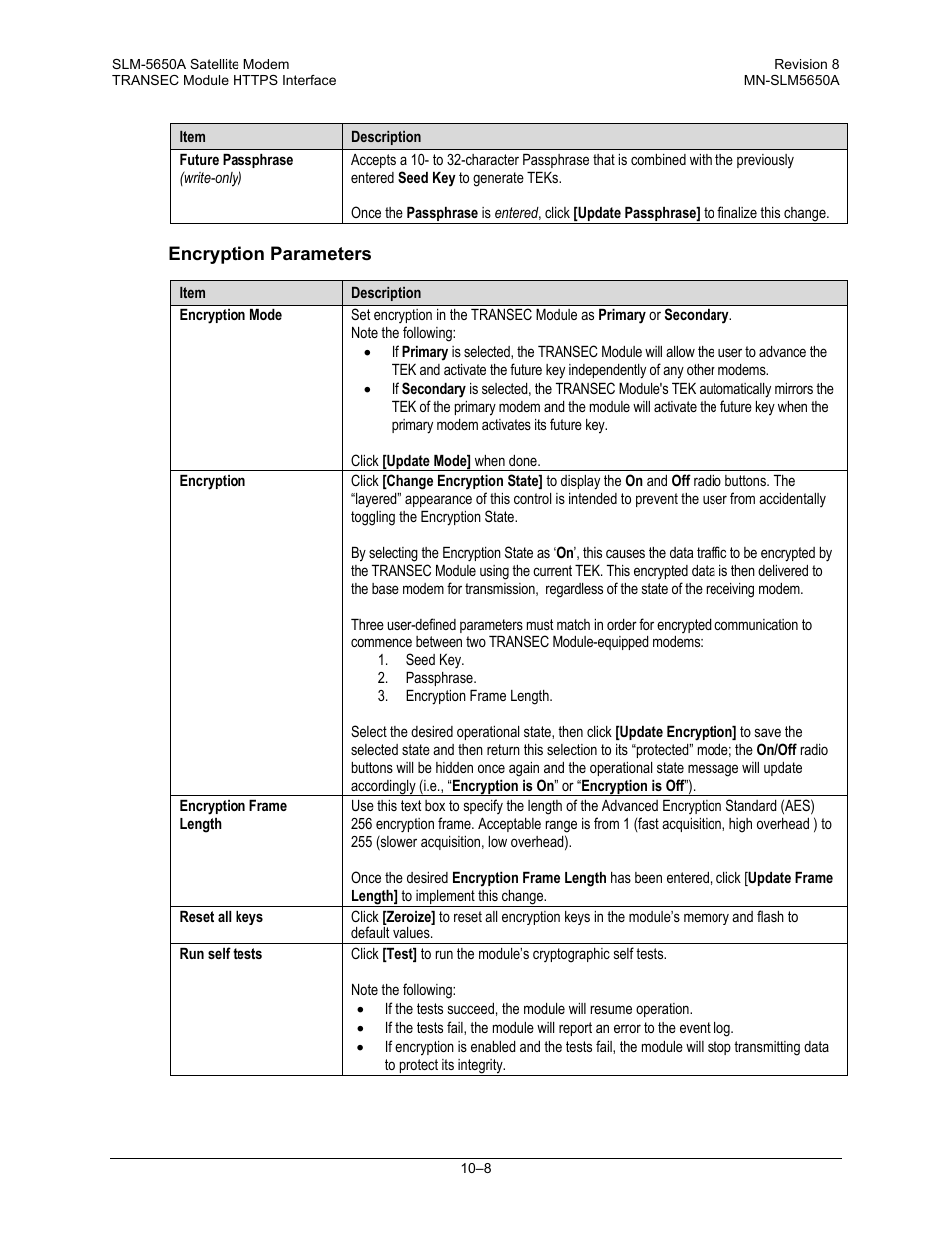 Comtech EF Data SLM-5650A User Manual | Page 258 / 420