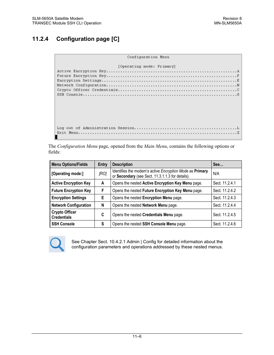 4 configuration page [c | Comtech EF Data SLM-5650A User Manual | Page 270 / 420